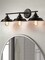 3-Light Oil Rubbed Bronze Bathroom Vanity Light Modern Adjustable Wall Fixture for Bathroom, Powder Room, or Dressing Area – Easy Installation, Anti-Rust Finish